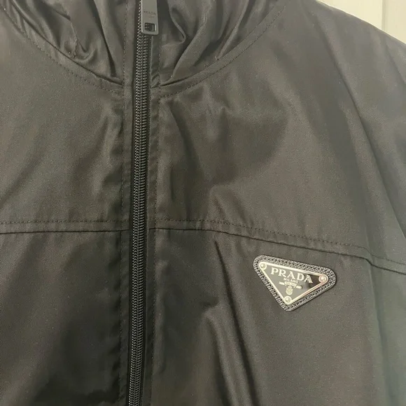 Prada unisex black jacket
